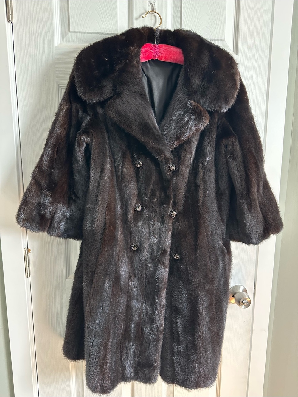 Brown Real Fur Coat